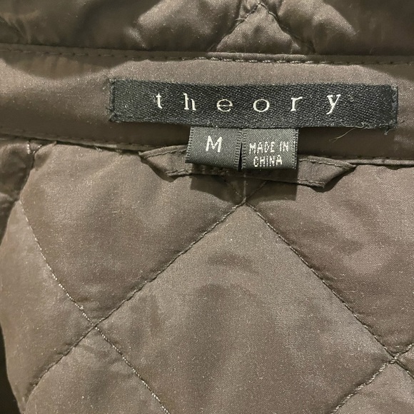 Theory Michie Brown Quilted Jacket - Picture 2 of 7